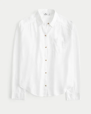 Button-Through Pocket Icon Shirt