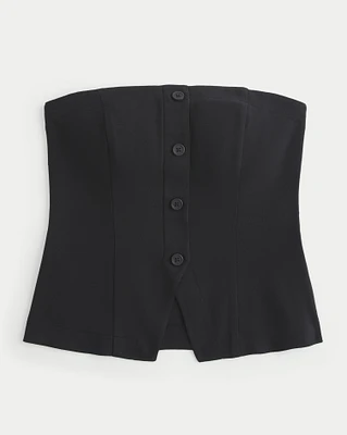 Button-Through Tube Top