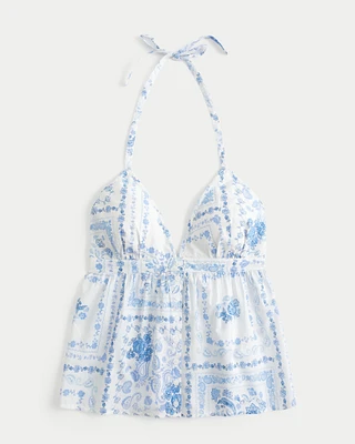 Easy Halter Blouse