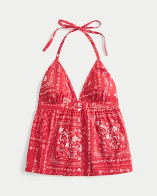 Easy Halter Blouse