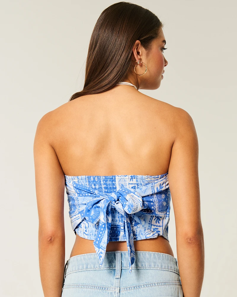 Easy Pattern Bandana Top