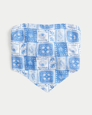 Easy Pattern Bandana Top