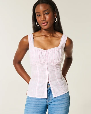 Button-Through Blouse