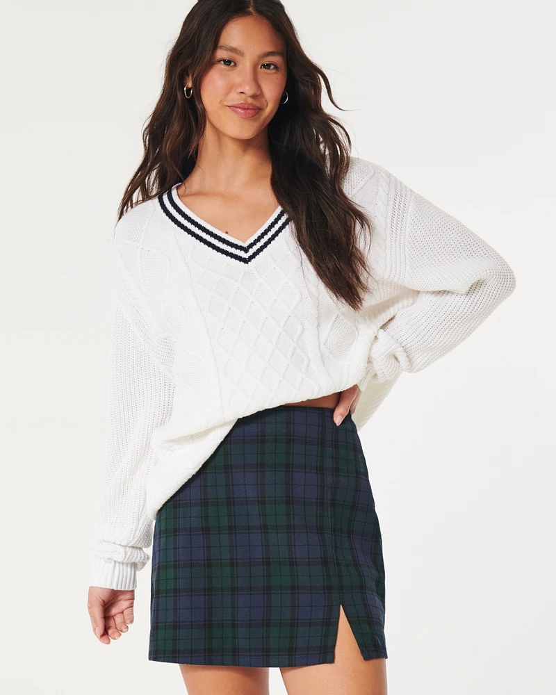 A-Line Mini Skirt