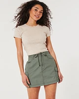 Cargo Mini Skirt