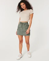 Cargo Mini Skirt