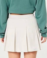 Pleated Skort