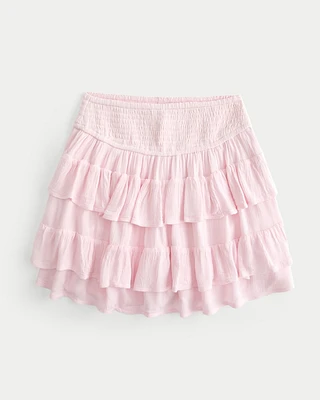 Tiered Mini Skort