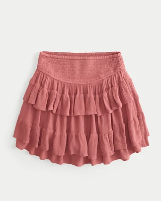 Tiered Mini Skort