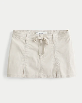 Pleated Mini Skirt