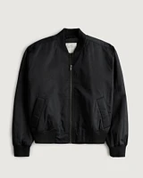 Full-Zip Bomber Jacket