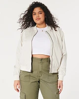 Full-Zip Bomber Jacket