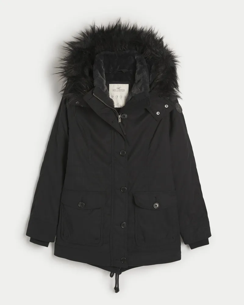 Hollister Co. Fur Coats & Jackets