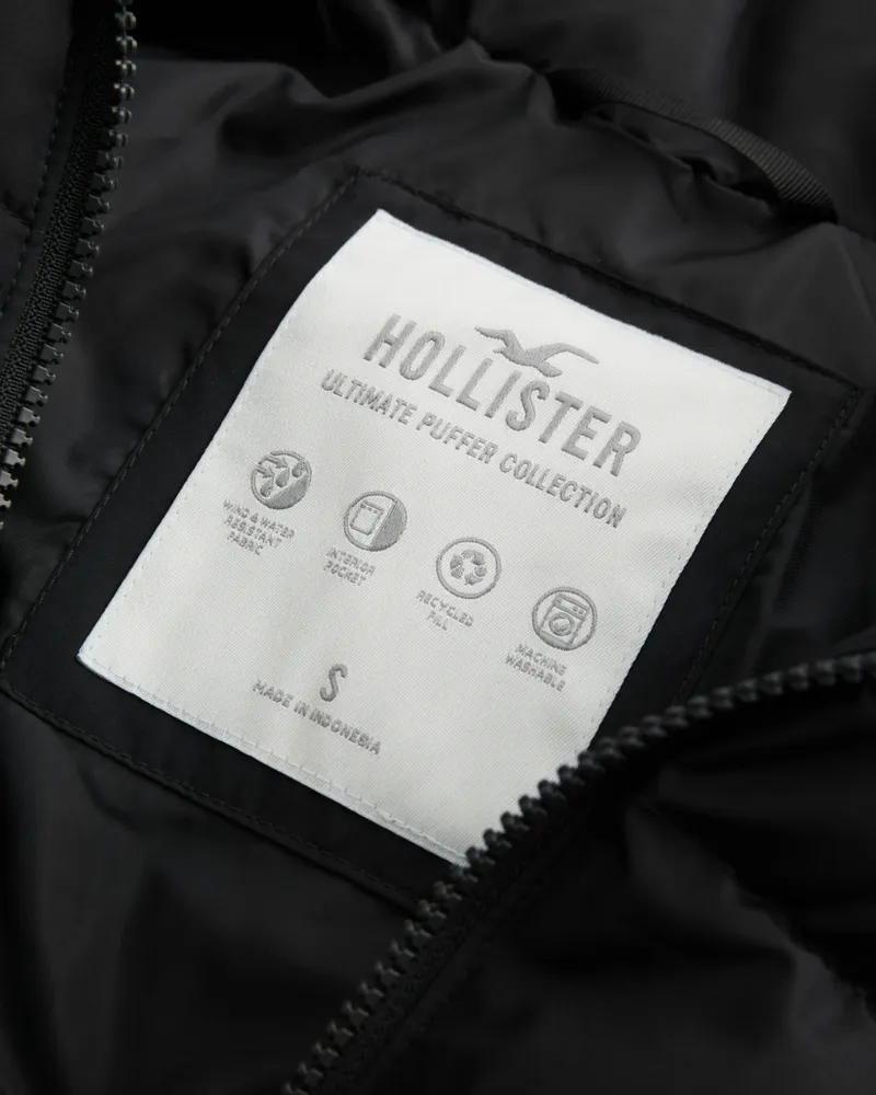 Hollister Ultimate Mini Puffer Jacket as low as $36.99 (Reg. $100
