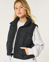 Mini Zip-Up Puffer Vest