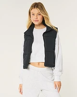 Mini Zip-Up Puffer Vest