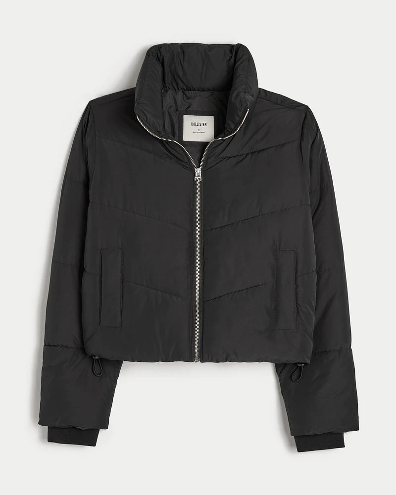 Mini Zip-Up Puffer Jacket