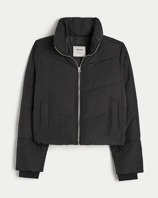 Mini Zip-Up Puffer Jacket