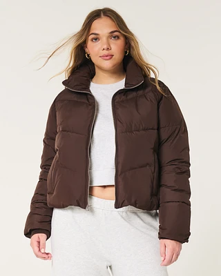 Mini Zip-Up Puffer Jacket