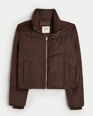 Mini Zip-Up Puffer Jacket