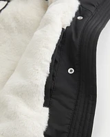 Faux Fur-Lined All-Weather Vest