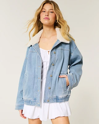 Light Wash Denim Jacket