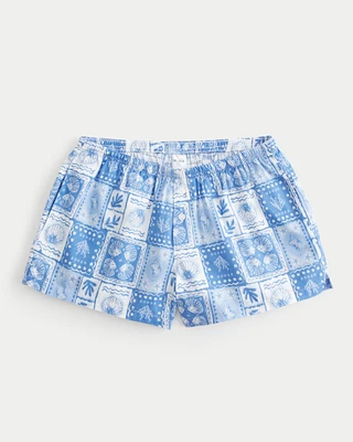 Cotton Pajama Shorts