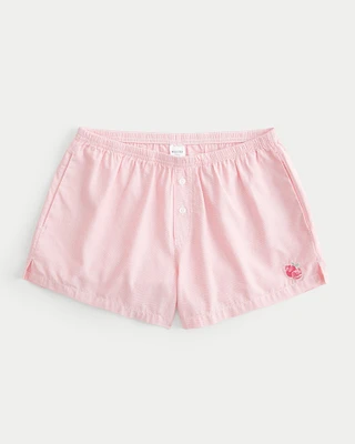 Cotton Pajama Shorts