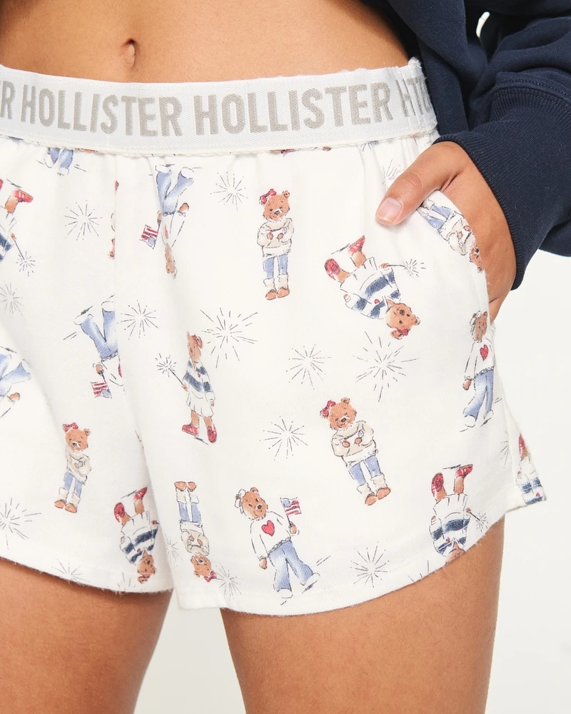 Flannel Boxer Shorts