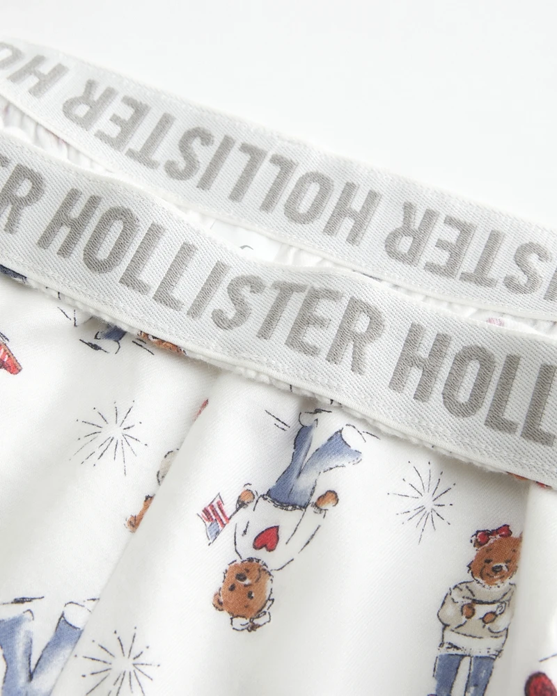 Flannel Boxer Shorts