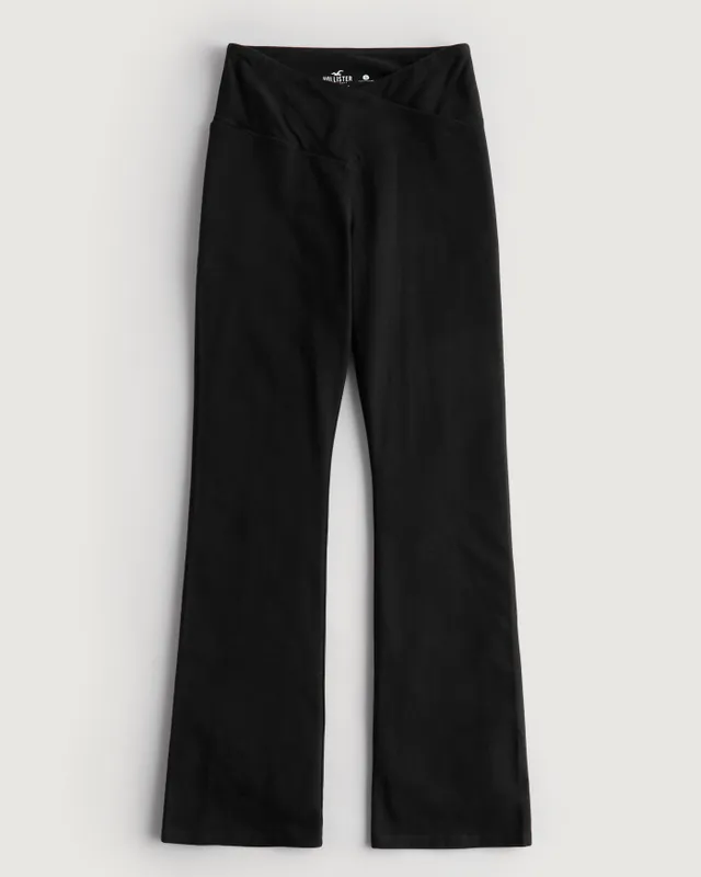 Hollister Ultra High-Rise Crossover Waist Boot Flare Legging