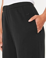 Hollister Feel Good Fleece Wide-Leg Pants