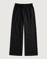 Hollister Feel Good Fleece Wide-Leg Pants