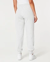 Ultra High-Rise Fleece Logo Joggers