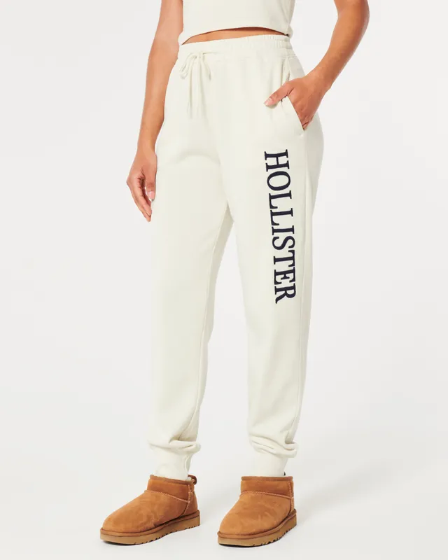 Hollister Ultra High-Rise Fleece Flare Pants