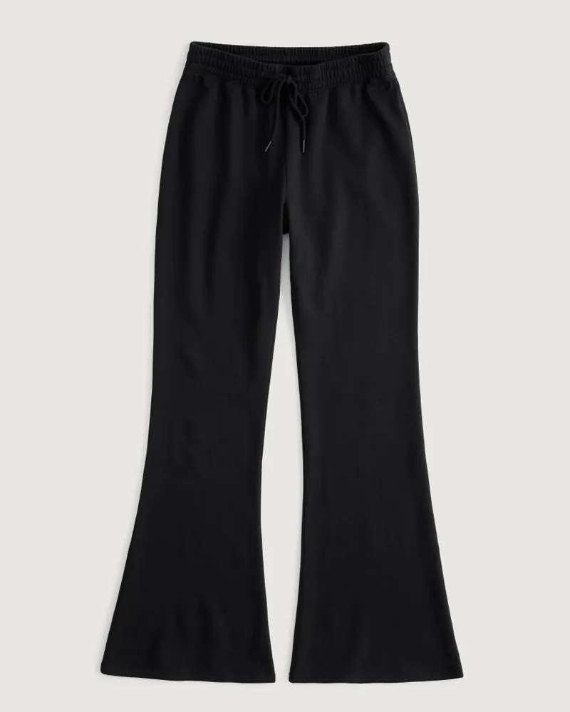 Sterling & Stitch High Rise Fringe Flare Stretch Pant - Women's Pants in  Black