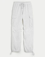 Hollister Feel Good Fleece Parachute Cargo Pants