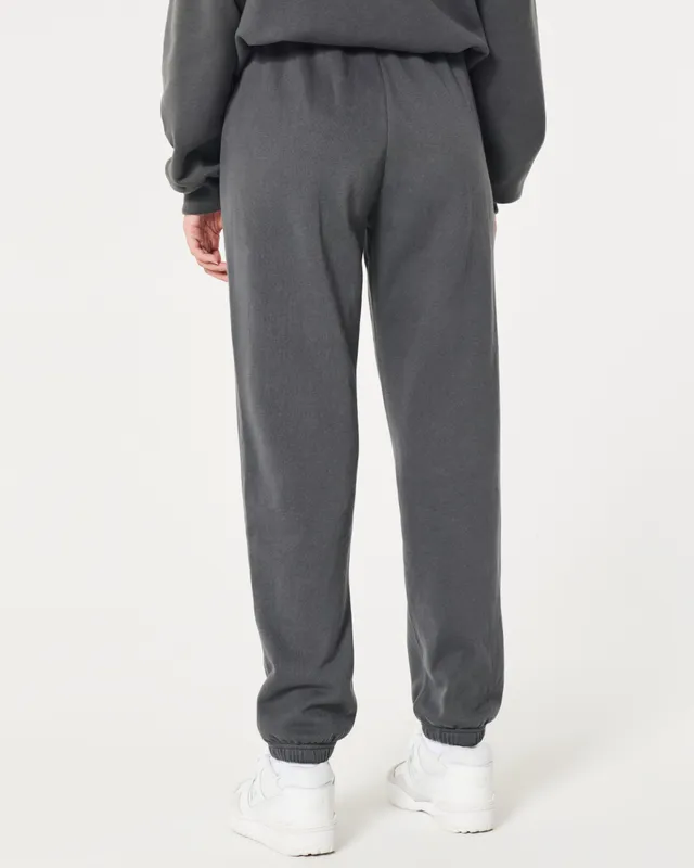 Hollister Ultra High-Rise Fleece Flare Pants