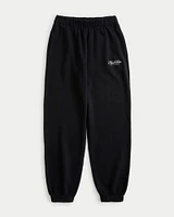 Fleece Logo Dad Joggers