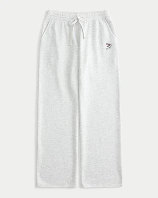 Snoopy Graphic Straight Sweatpants