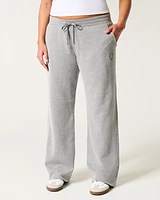 Star Graphic Straight Sweatpants