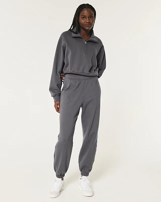 Hollister Feel Good Fleece Dad Joggers