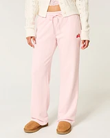 Strawberry Graphic Straight Sweatpants