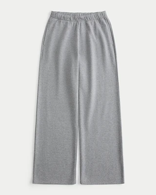 Hollister Feel Good Fleece Wide-Leg Pants