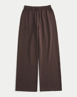 Wide-Leg Sweatpants