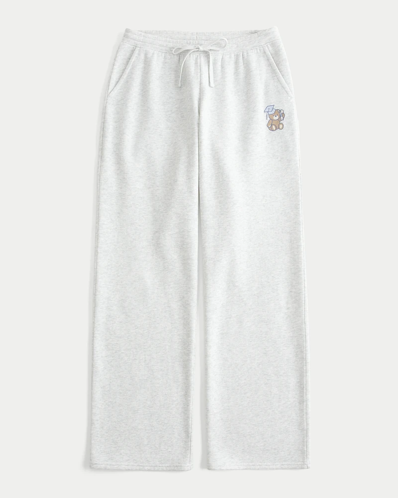 Grad Bear Straight Sweatpants