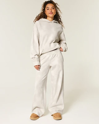 Light Doe Print Baggy Sweatpants