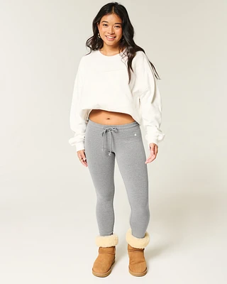 Star Graphic Fleece Leggings