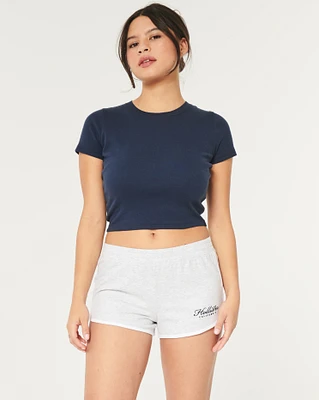 Knit Logo Shorts