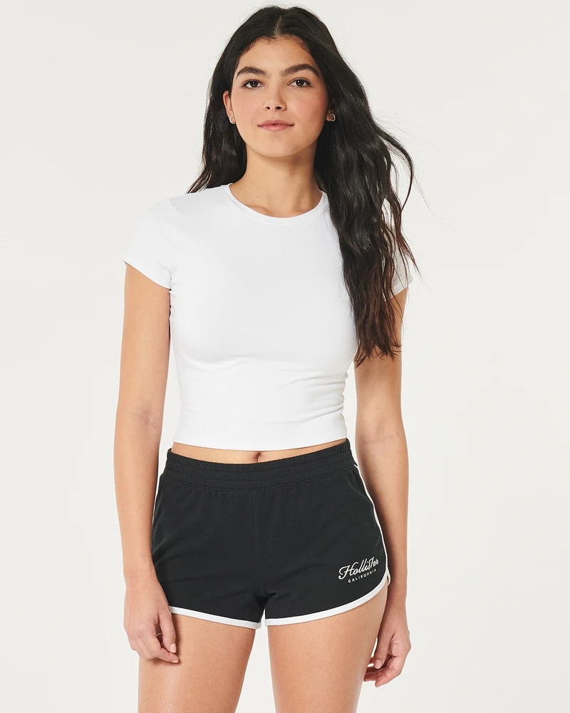 Knit Logo Shorts